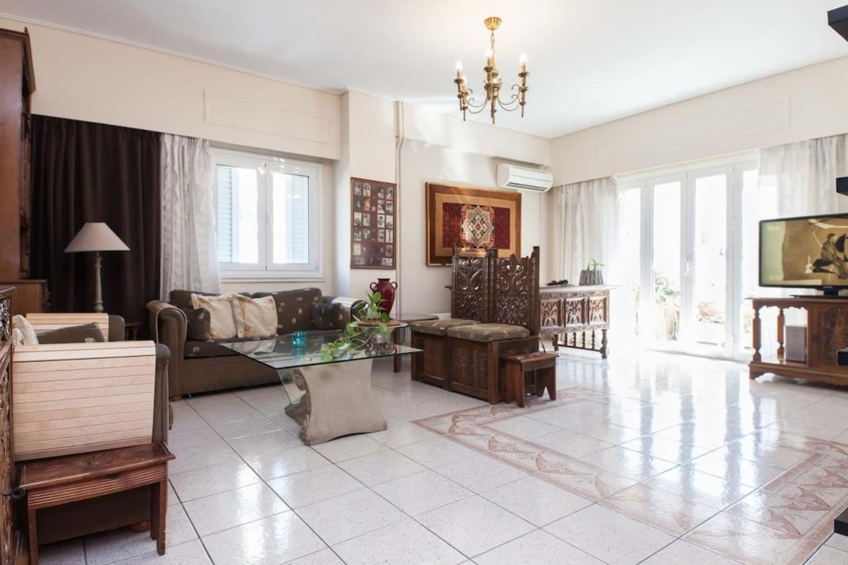 Classical Beauty 3Bd Apt In Peacefull Nea Filothei Ateny Zewnętrze zdjęcie